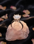 5-Carat Moissanite Solitaire Ring (S925 Silver)